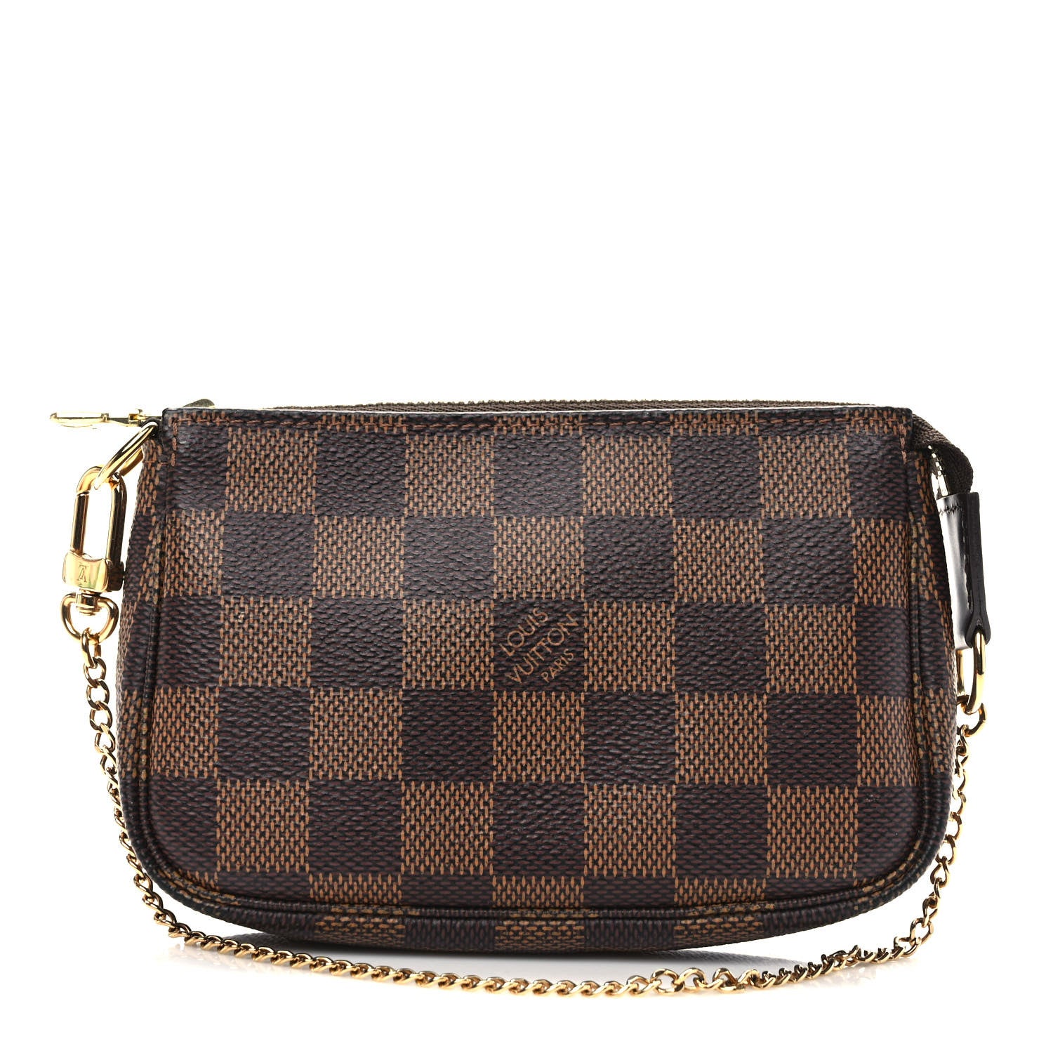 Louis Vuitton Damier Ebene Mini Pochette Accessories 1 of 7