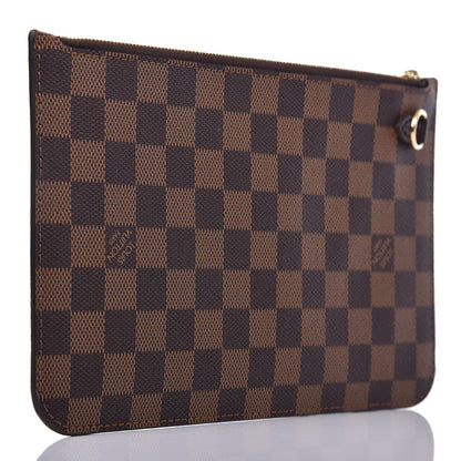 Louis Vuitton Damier Ebene Neverfull MM GM Pochette 3 of 8