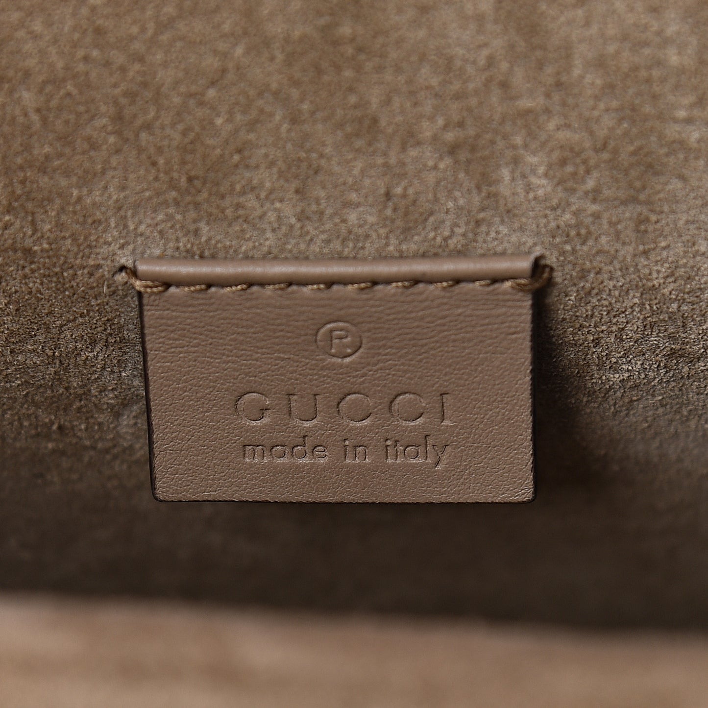 GG Supreme Monogram Mini Dionysus Shoulder Bag Taupe