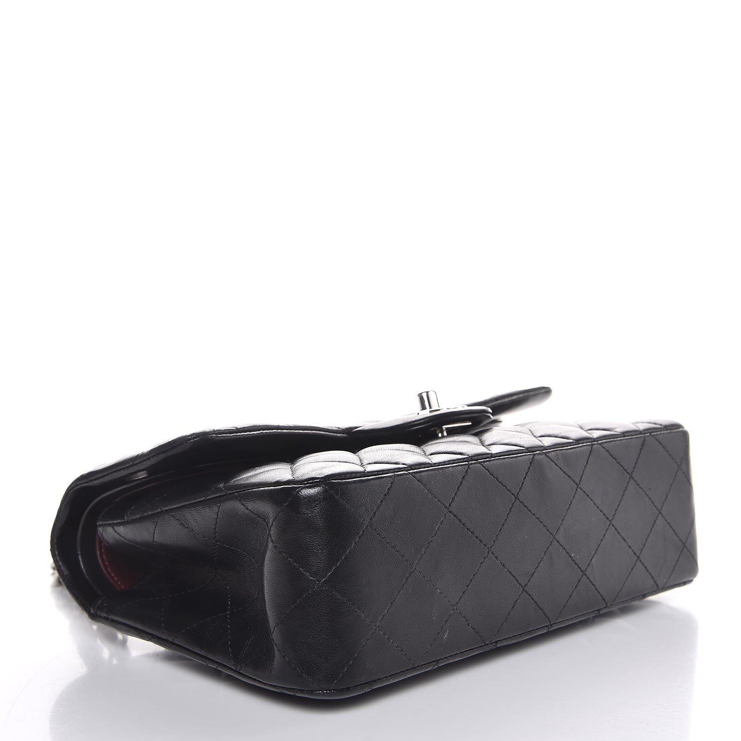 Chanel Lambskin Quilted Small Double Flap Black 4 of 11
