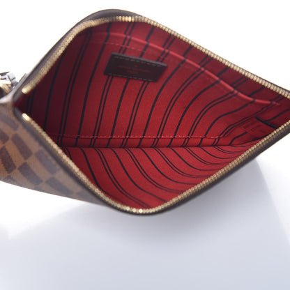 Louis Vuitton Damier Ebene Neverfull MM GM Pochette 6 of 10