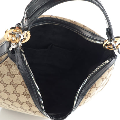 Gucci Monogram GG Twins Medium Hobo Black 5 of 7