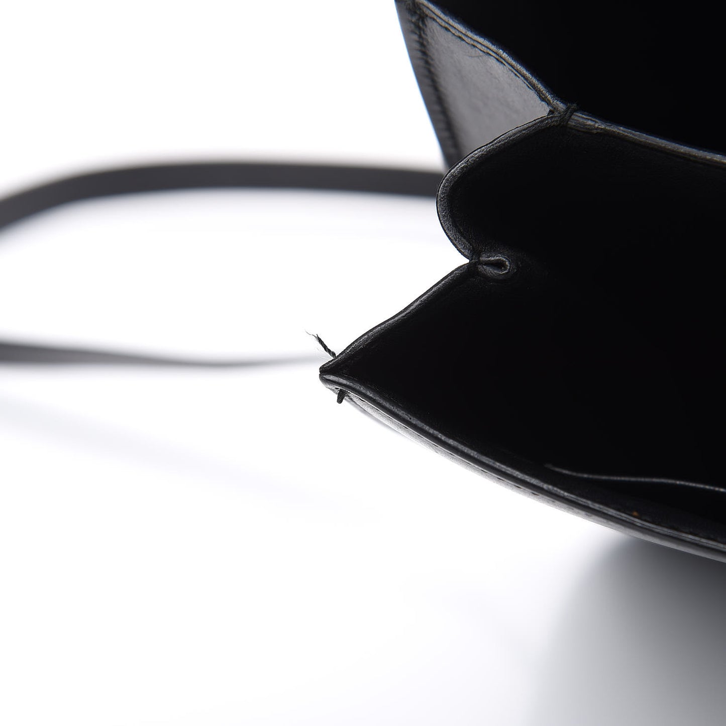 Smooth Calfskin Large Classic Box Flap Bag Black