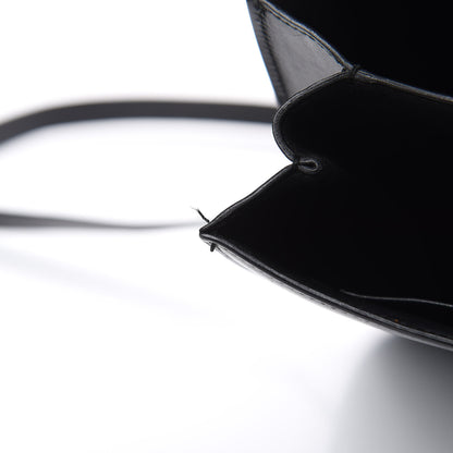 Celine Smooth Calfskin Large Classic Box Flap Bag Black 14 of 25