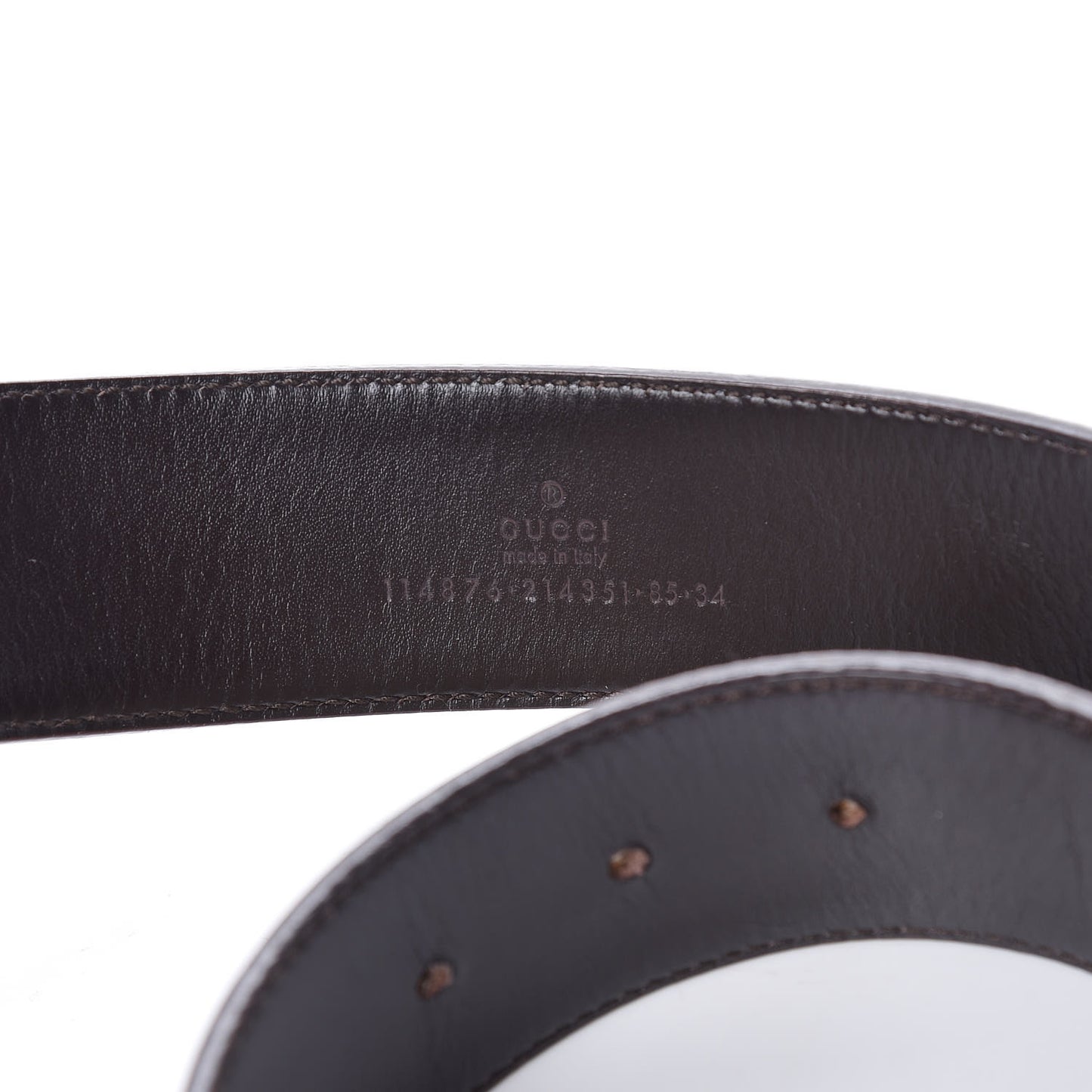 Monogram Interlocking G Belt 85 34 Off White
