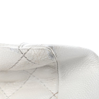 Chanel Caviar Quilted Grand Shopping Tote GST White 13 of 15