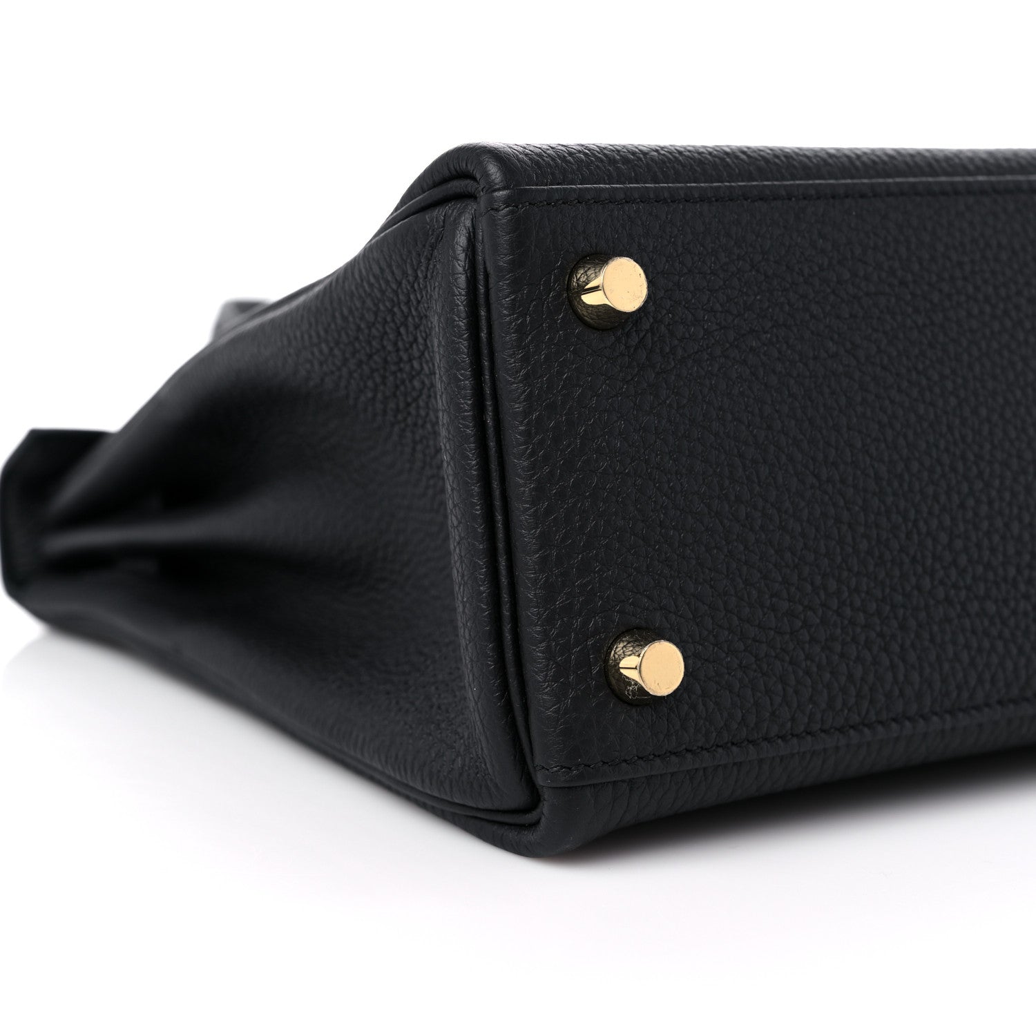 Hermes Togo Kelly Retourne 25 Black 8 of 10