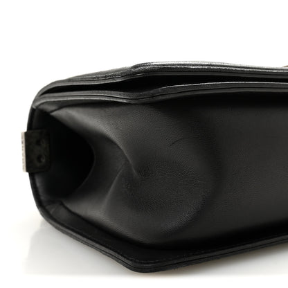 Chanel Lambskin Quilted Medium Boy Flap Black 9 of 10
