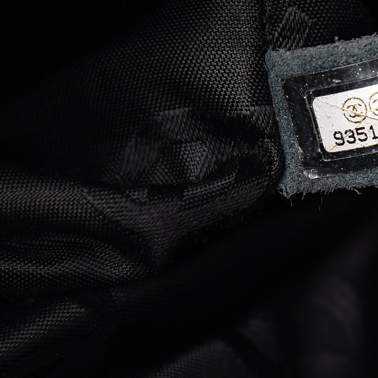 Caviar CC Stitched Flap Shoulder Bag Black