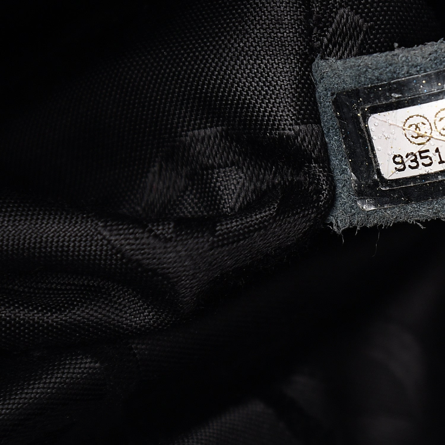 Chanel Caviar CC Stitched Flap Shoulder Bag Black 6 of 9