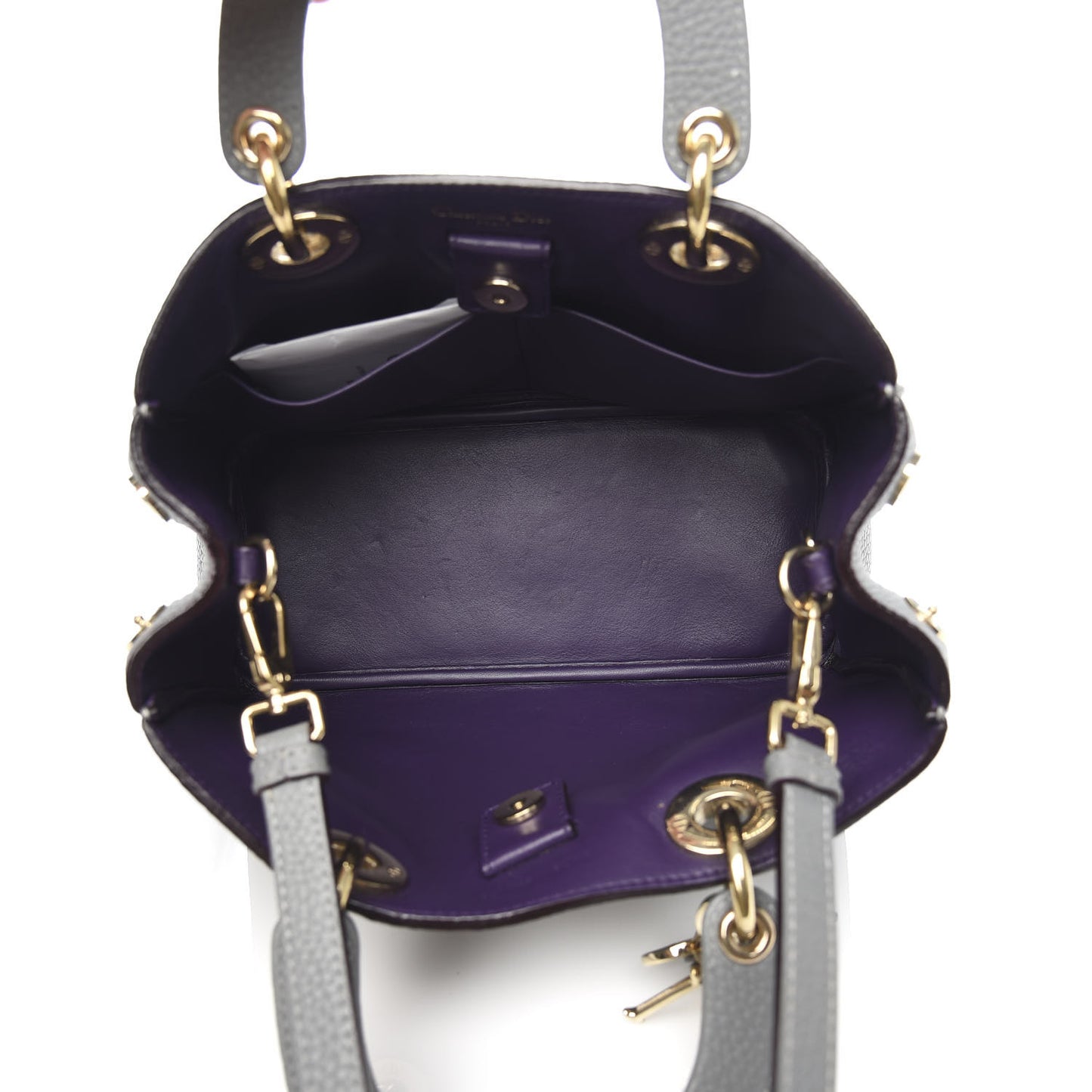 Bullcalf Mini Diorissimo Tote Gris