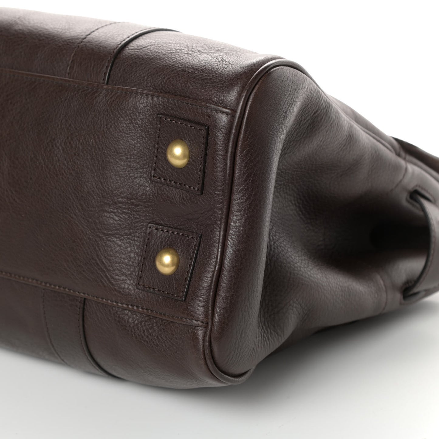 Classic Grain Calfskin Bayswater Chocolate