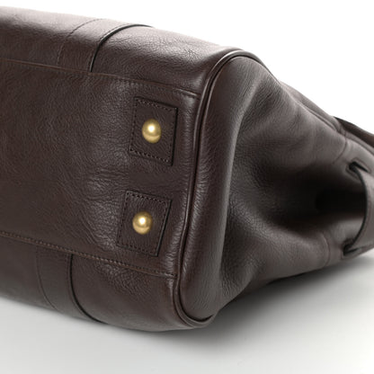 Mulberry Classic Grain Calfskin Bayswater Chocolate 9 of 9