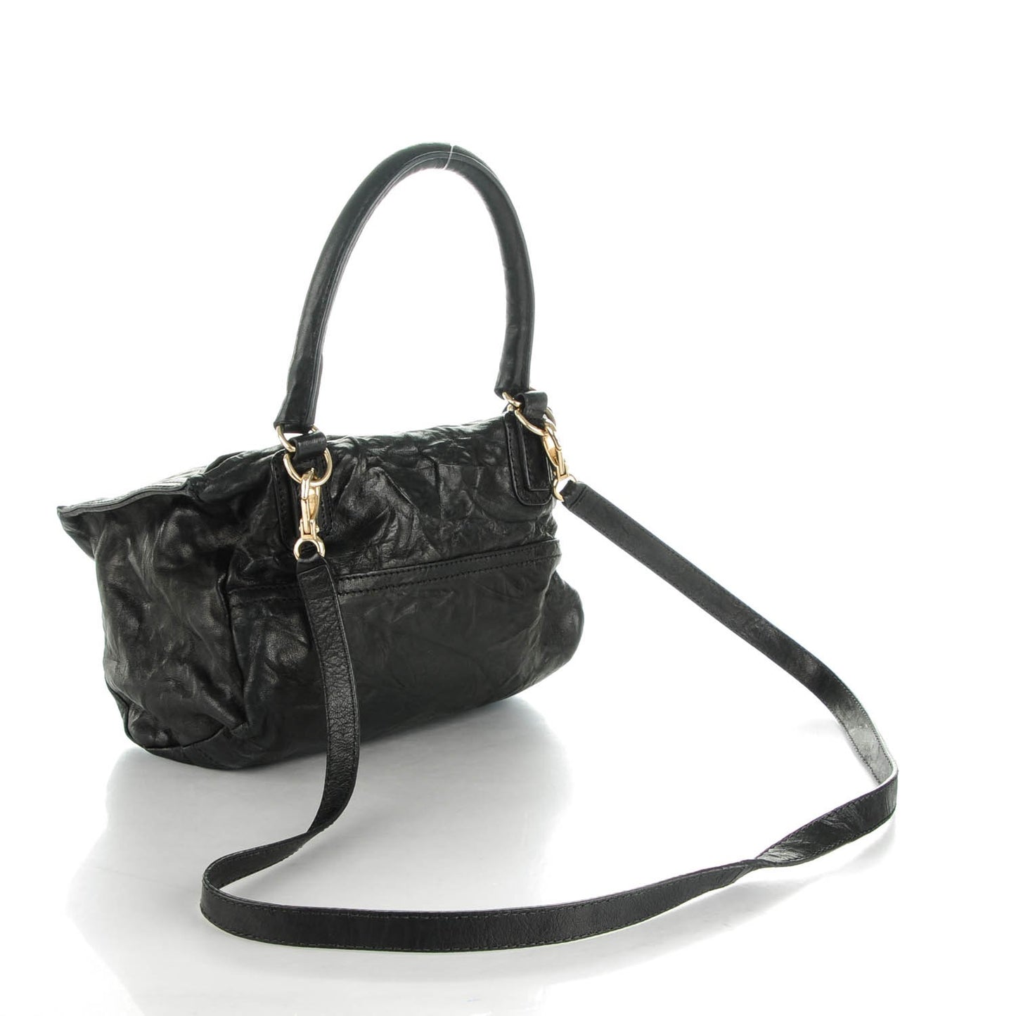 Tumbled Sheepskin Small Pandora Black