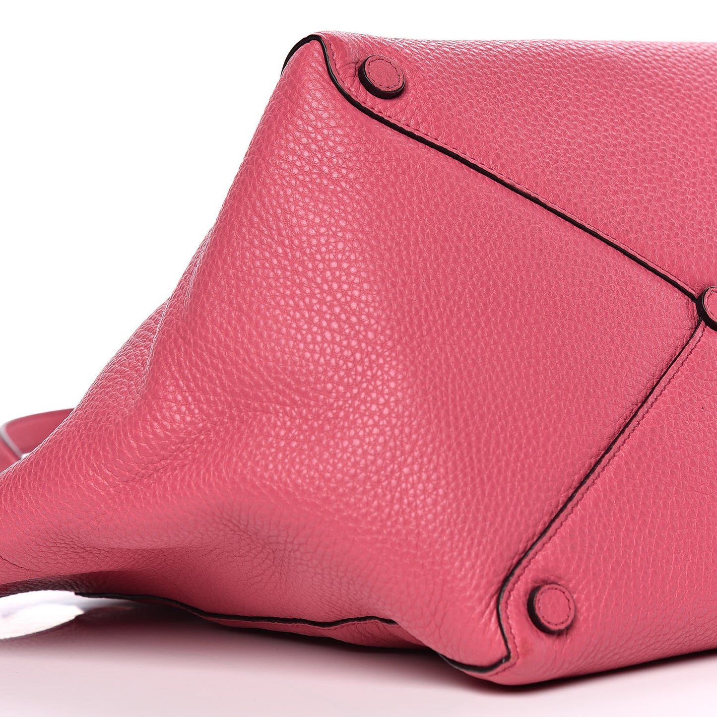 Vitello Daino Shopping Tote Peonia