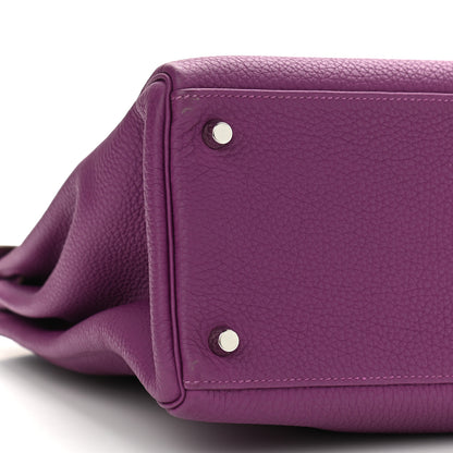 Hermes Togo Kelly Retourne 32 Anemone 8 of 12