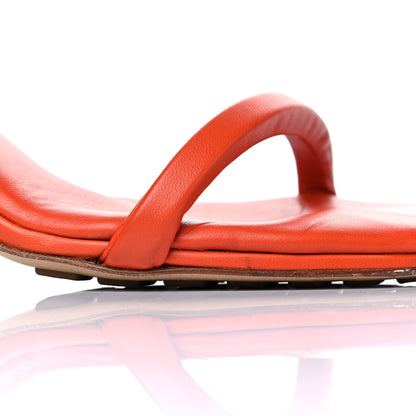 Bottega Veneta Nappa Spiral Sandals 40 Orange 18 of 22