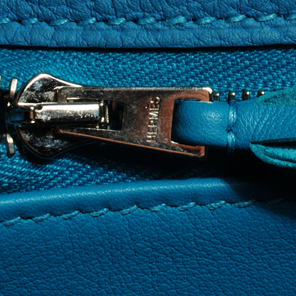 Hermes Togo Swift Ghillies Kelly 32 Turquoise 22 of 29