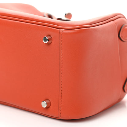 Hermes Swift Verso Mini Lindy 20 Terre Battue Sesame 9 of 10