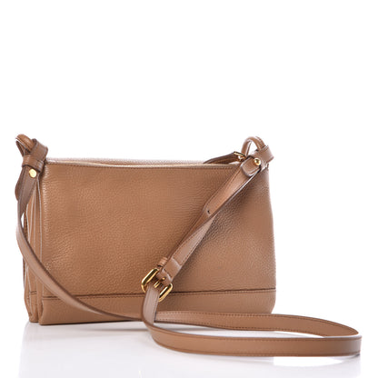Prada Vitello Daino Crossbody Flap Caramel 3 of 16