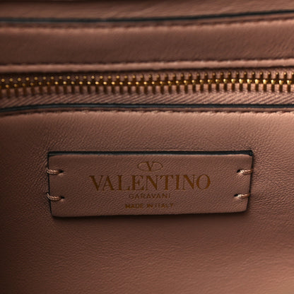 Valentino Garavani Nappa Medium Roman Stud Shoulder Bag Rose Cannelle 6 of 8