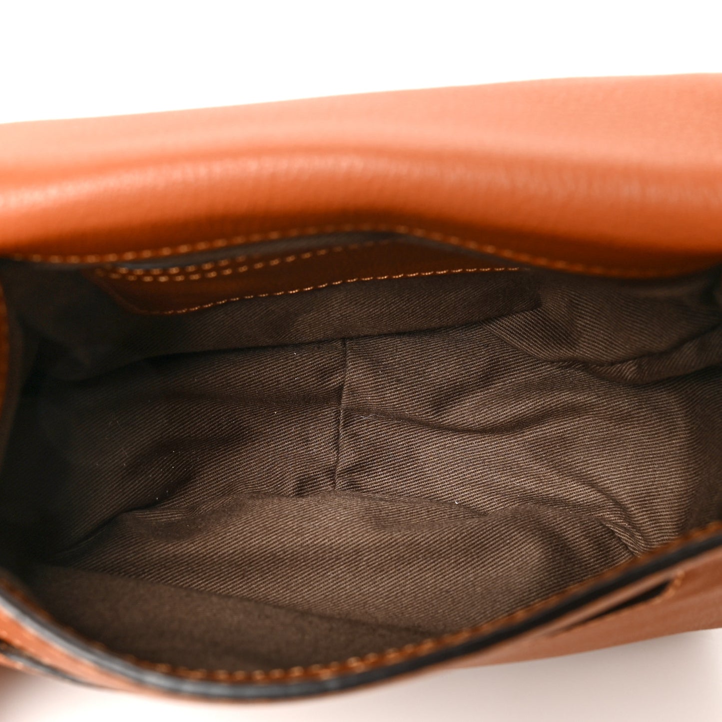 Calfskin Mini Marcie Round Crossbody Bag Tan