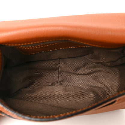 Chloe Calfskin Mini Marcie Round Crossbody Bag Tan 5 of 9