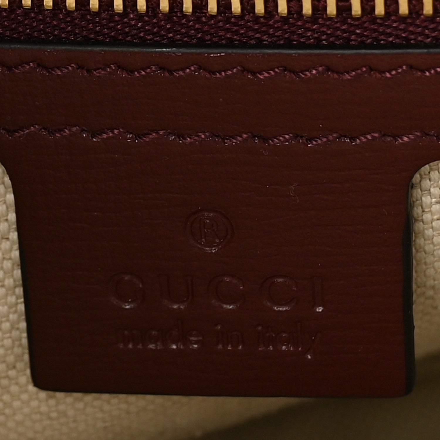 Gucci Monogram Azalea Calfskin Web Small Jackie 1961 Hobo Sahara Rubino Chardonnay 6 of 10