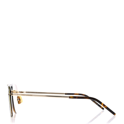 Saint Laurent Metal Cat Eye Sunglasses SL 309 Brown 3 of 8