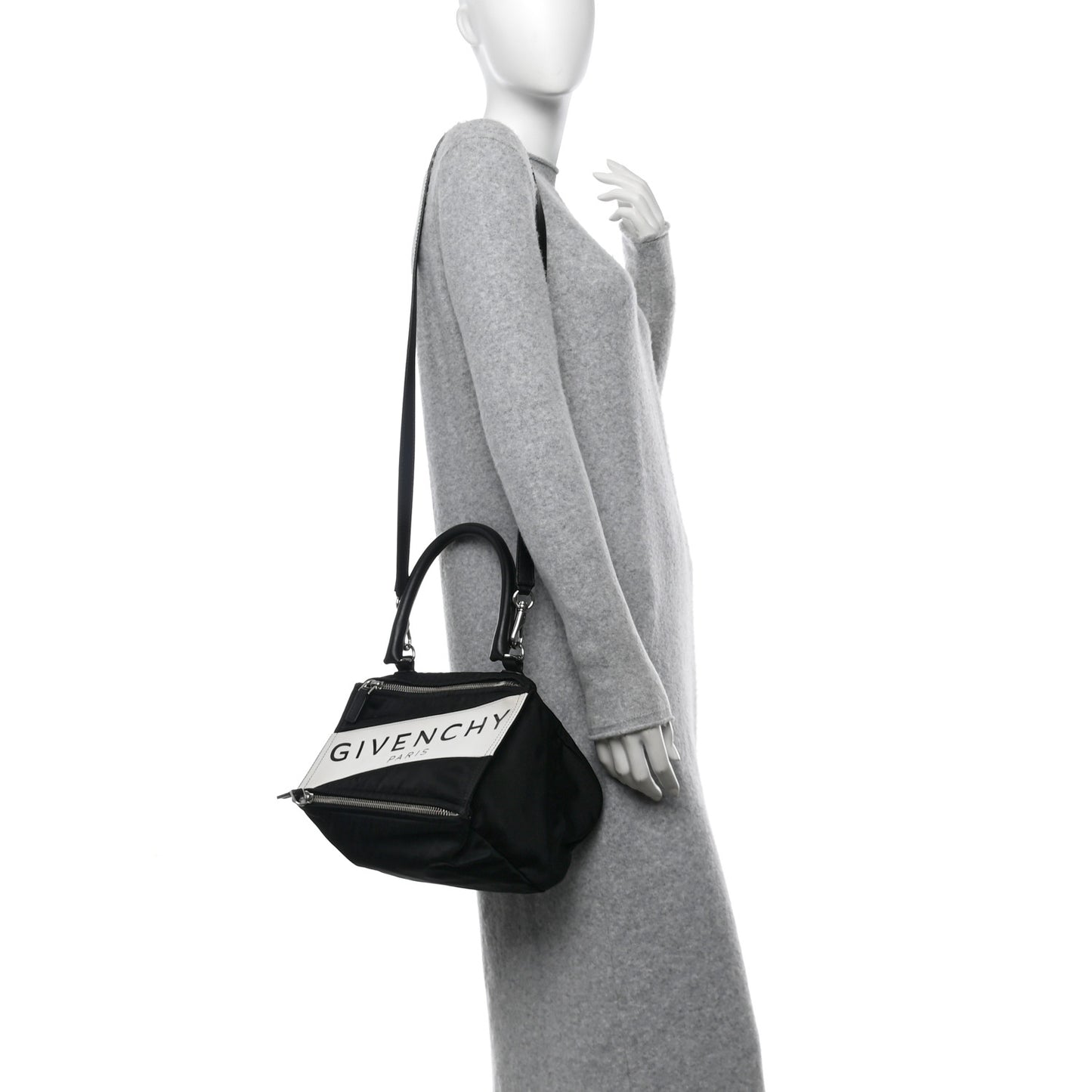 Nylon Small Logo Pandora Black