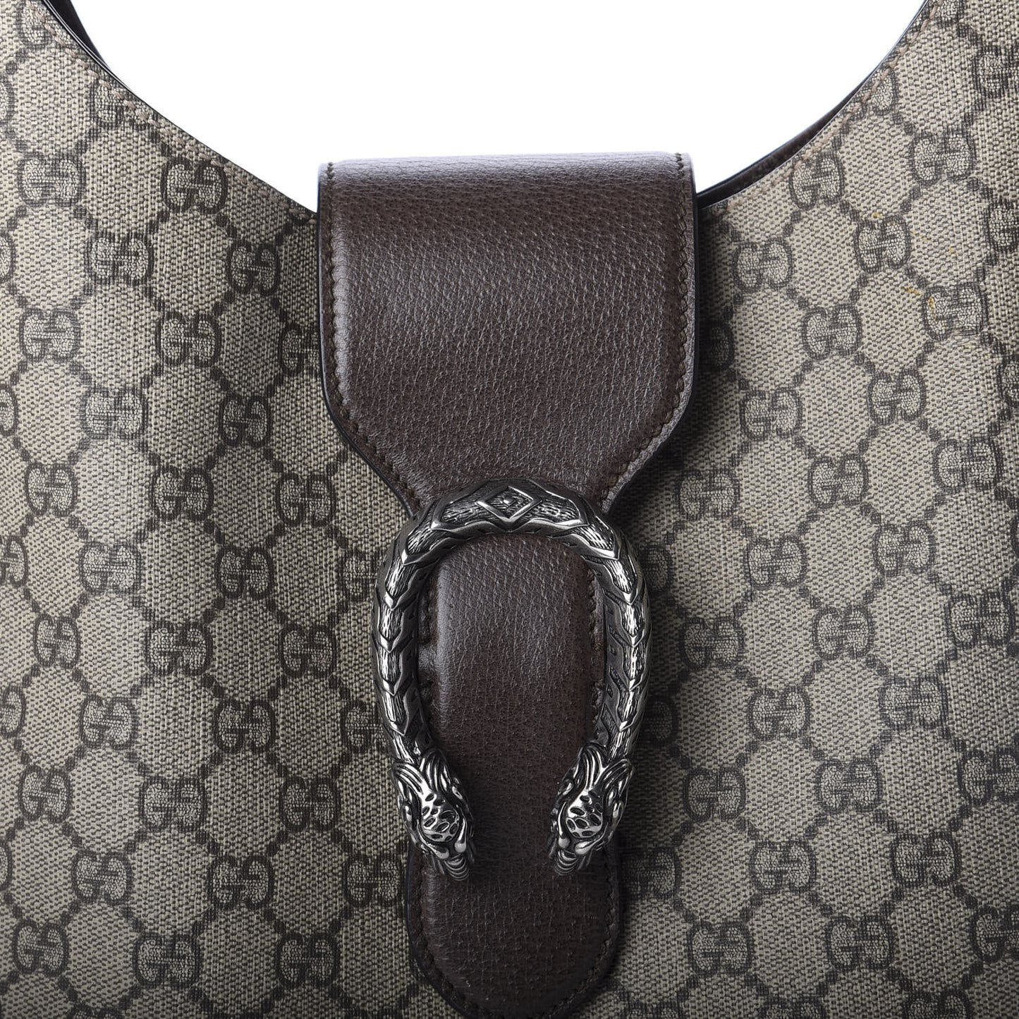 GG Supreme Monogram Medium Dionysus Hobo Beige New Acero