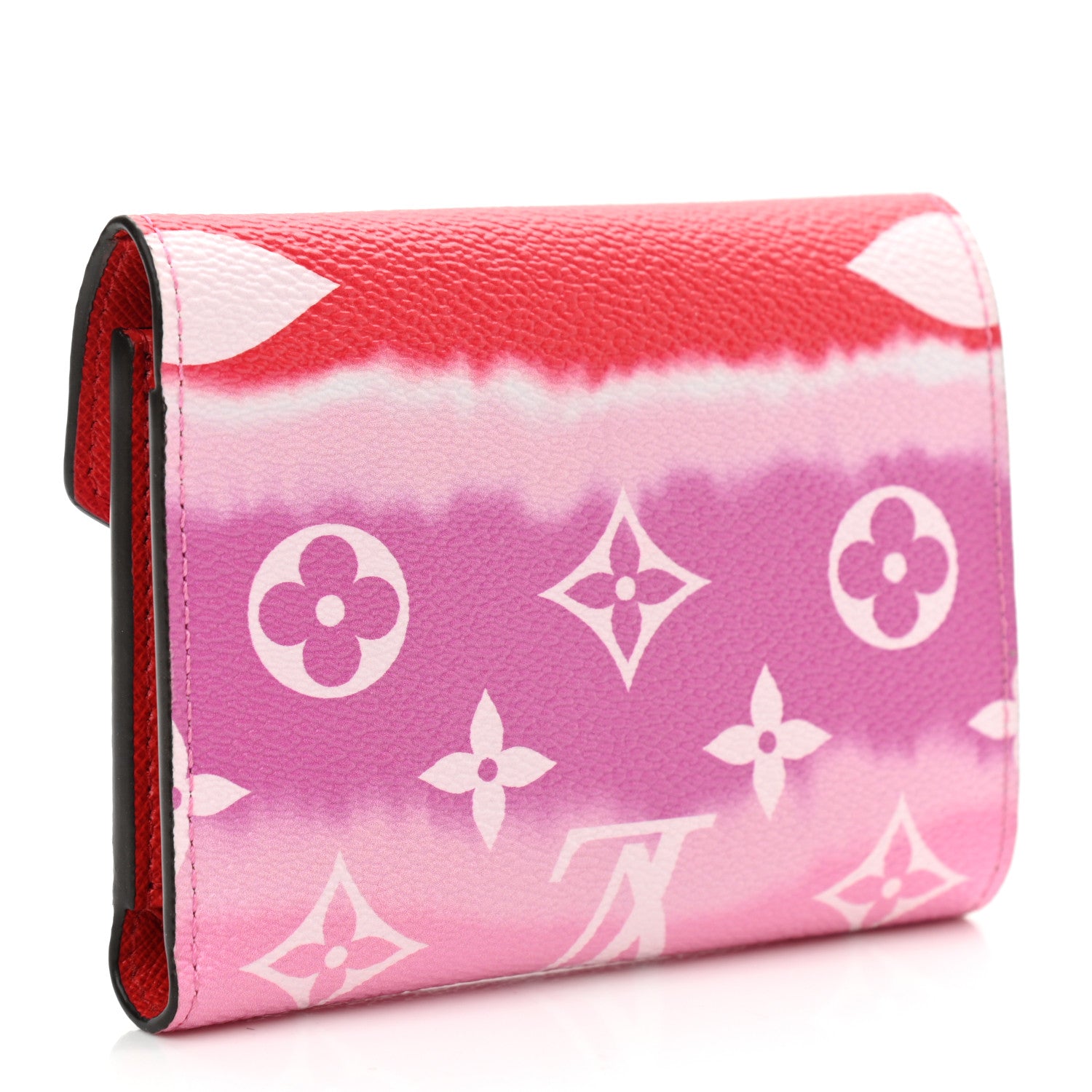 Louis Vuitton Monogram Escale Victorine Wallet Red 3 of 7