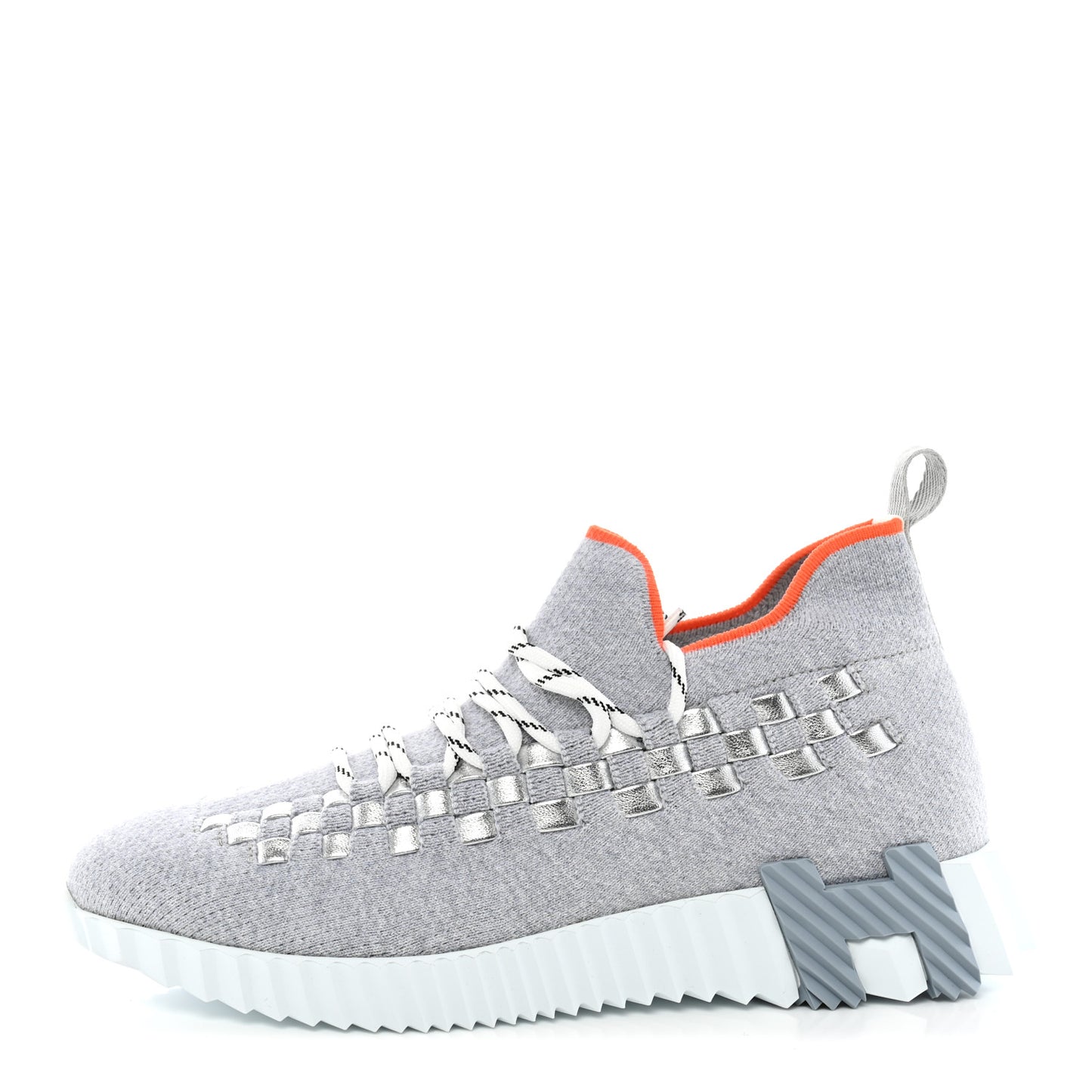 Knit Womens Flex Bolduc Sneakers 37.5 Gris Silex