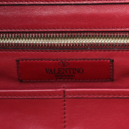 Valentino Garavani Vitello Medium Rockstud Tote Rosso Valentino 6 of 8