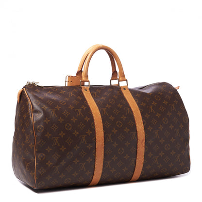 Louis Vuitton Monogram Keepall 50 2 of 11