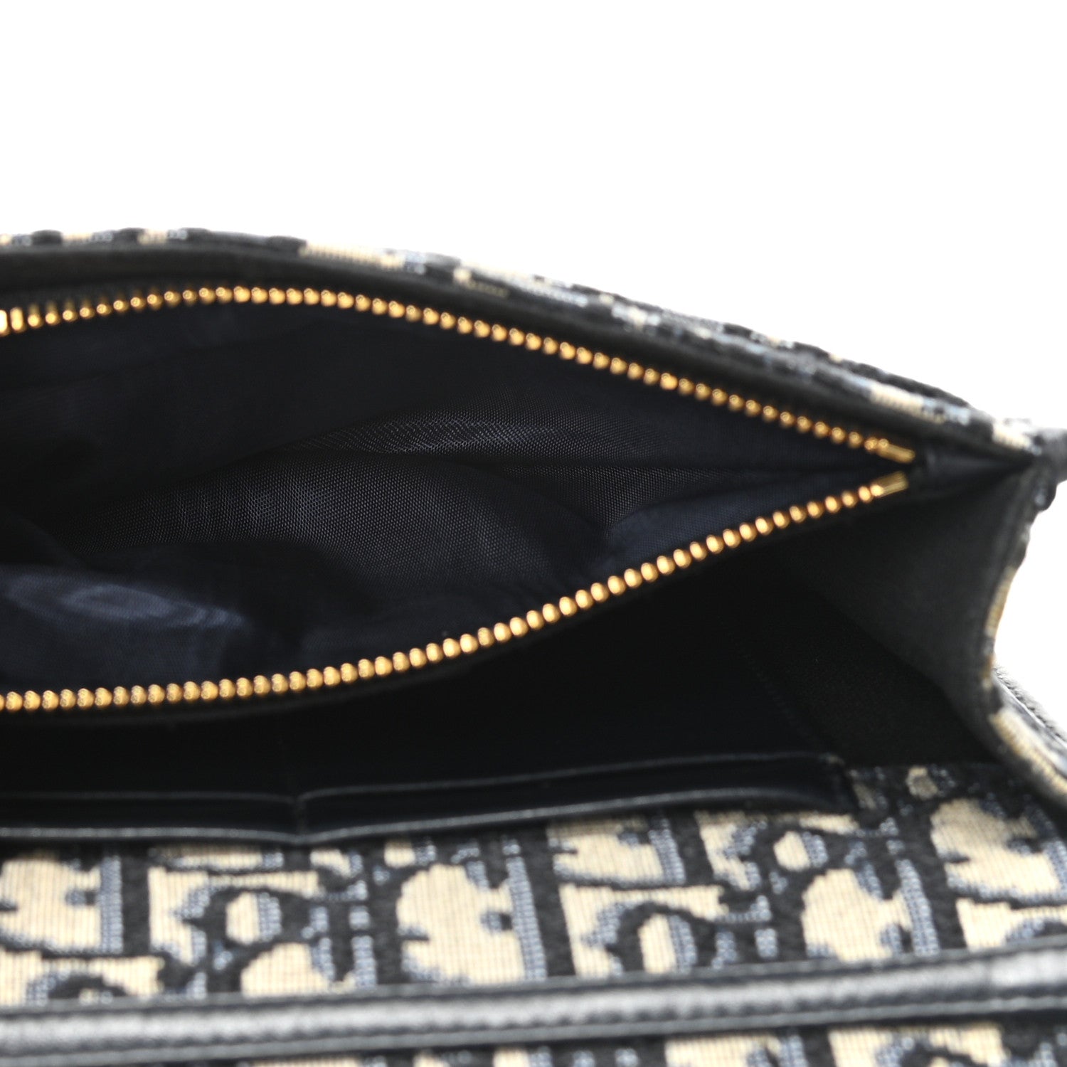 Christian Dior Oblique 30 Montaigne 2-In-1 Pouch Blue 4 of 10