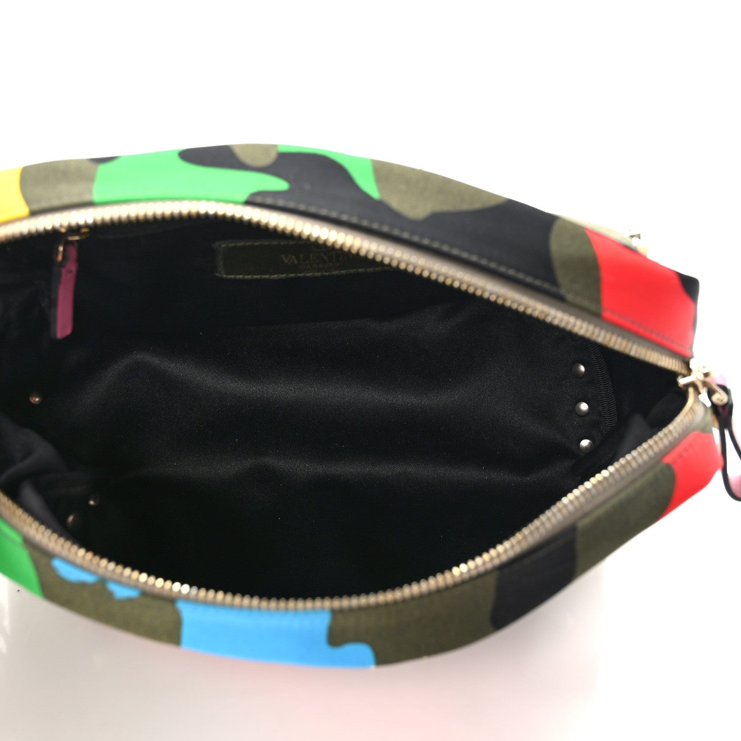 Valentino Garavani Nylon Camouflage Rockstud Pouch Multicolor 5 of 8