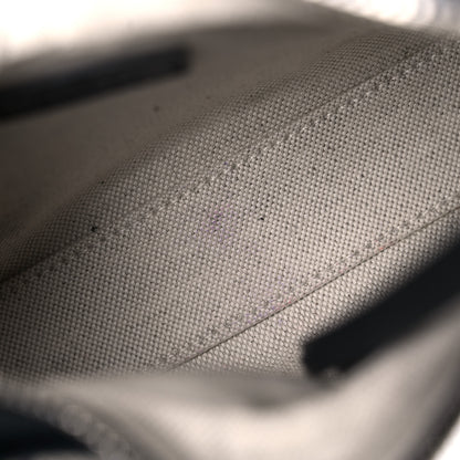 Gucci GG Supreme Monogram Textured Calfskin Web Small Attache Shoulder Bag Beige Blue 11 of 12