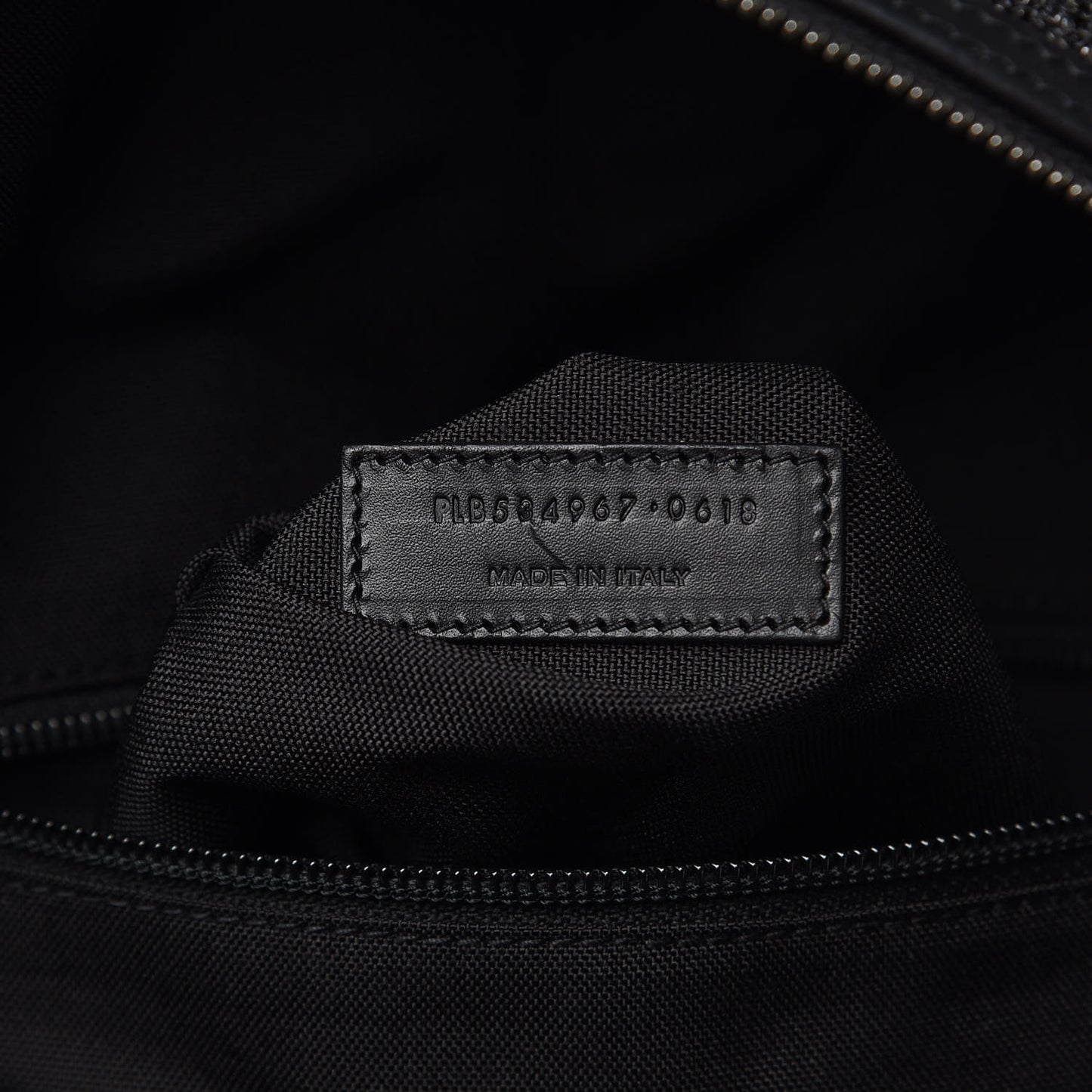 Glitter Canvas City Backpack Gun Metal