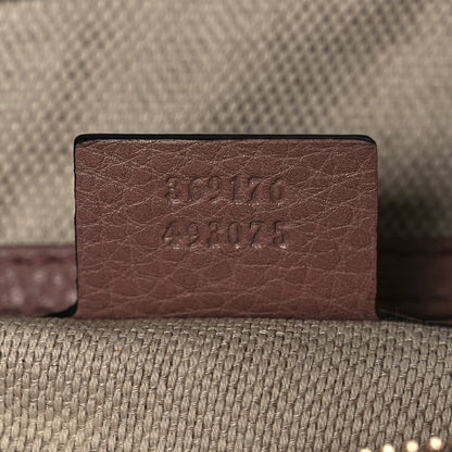 Gucci Pebbled Calfskin Small Soho Top Handle Bag Light Pink 6 of 8