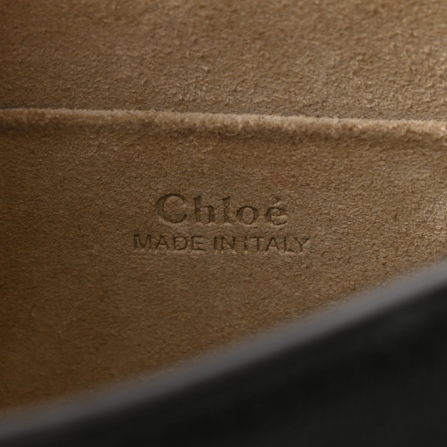 Chloe Calfskin Suede Small Nile Bracelet Bag Black 6 of 11
