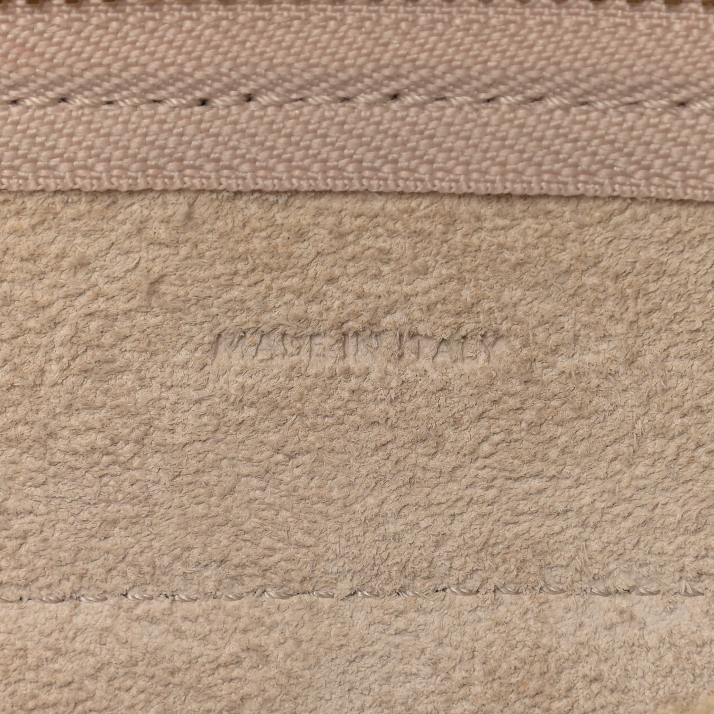 Grained Calfskin Nano Belt Bag Light Taupe