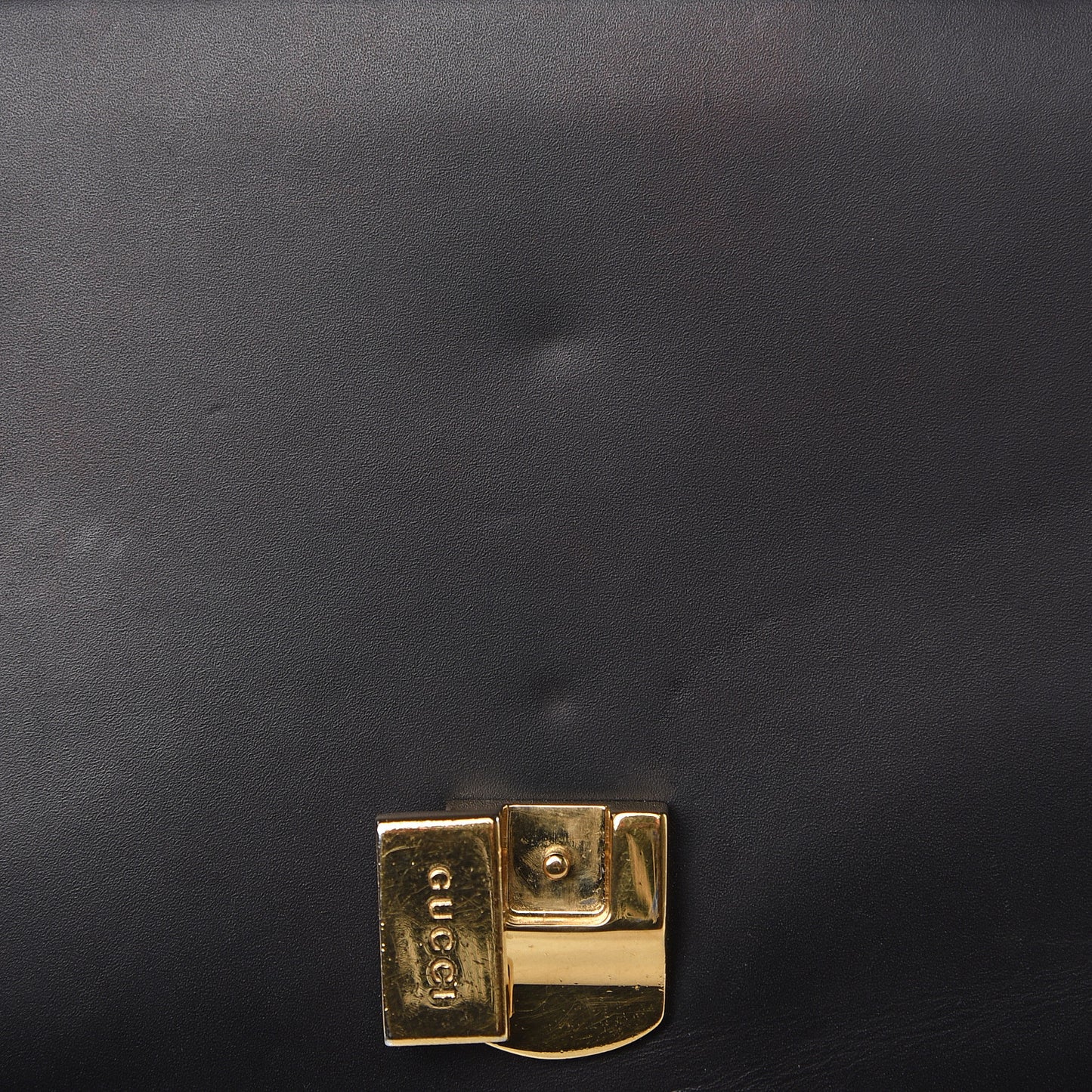 Calfskin Mini Sylvie Chain Shoulder Bag Black