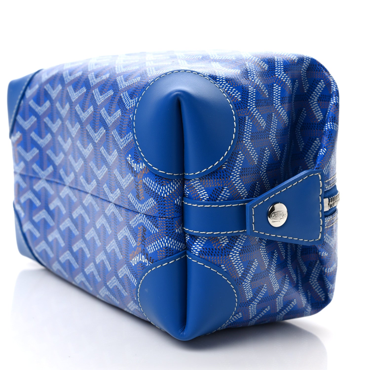 Goyard Goyardine Boeing 25 Trousse de Toilette Blue 8 of 8