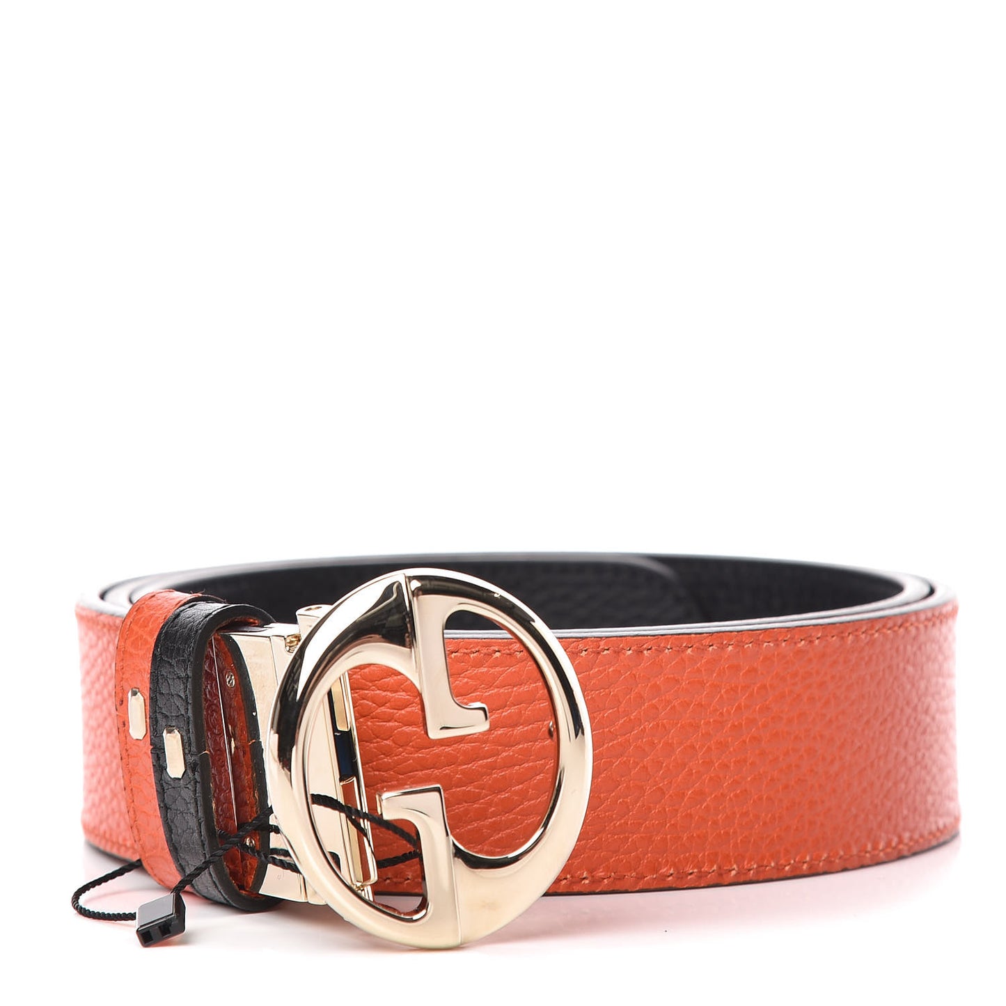 Calfskin 1973 Reversible Belt 100 40 Orange Black