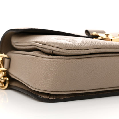 Louis Vuitton Empreinte Monogram Giant Pochette Metis East West Tourterelle Creme 8 of 10
