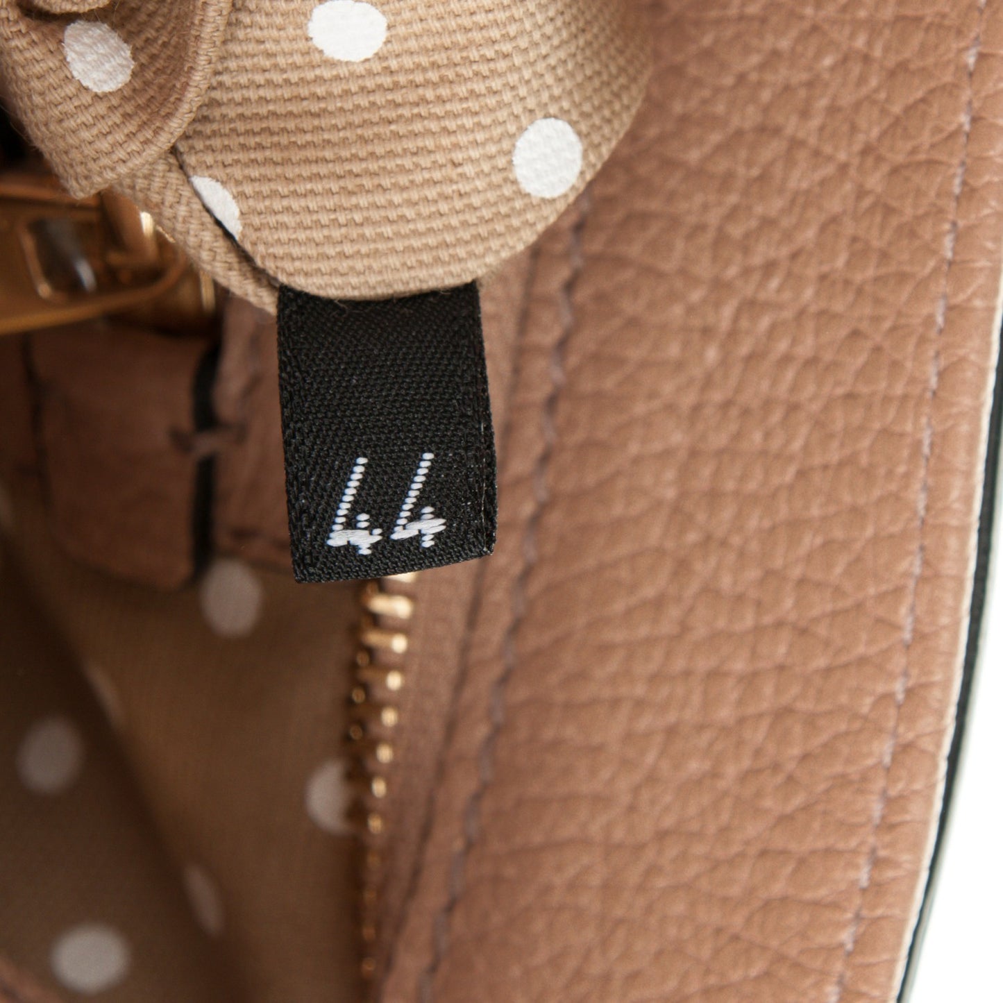 Pebbled Calfskin Small Tote Nude