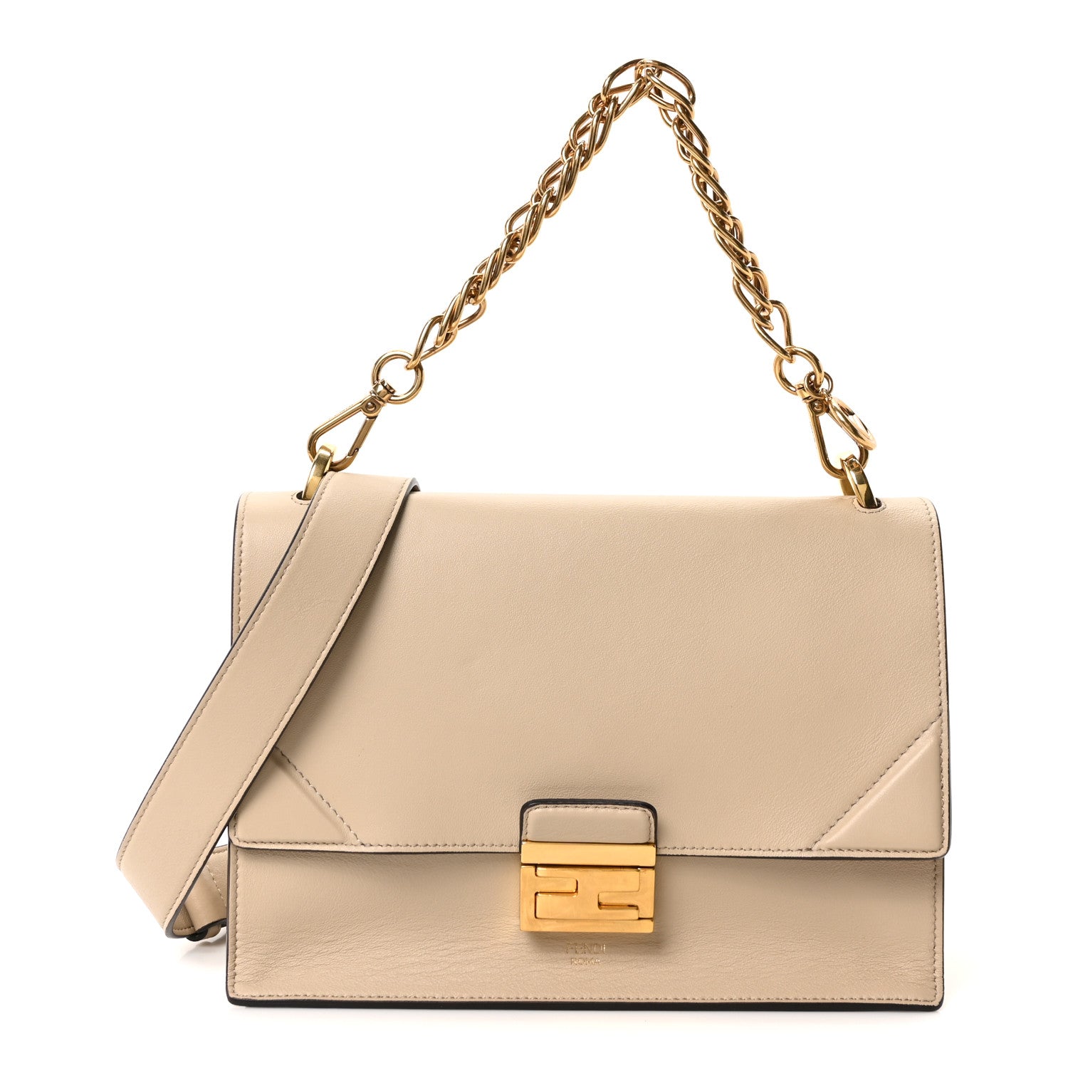 Fendi Vitello Grace Matte F is Fendi Kan U Shoulder Bag Nuvola 1 of 10