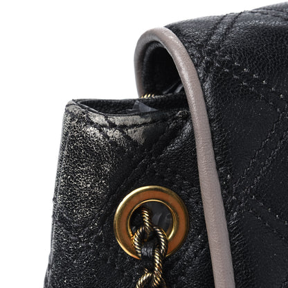 Marc Jacobs Lambskin Quilted Large Baroque Single Flap Bag Black 17 of 18