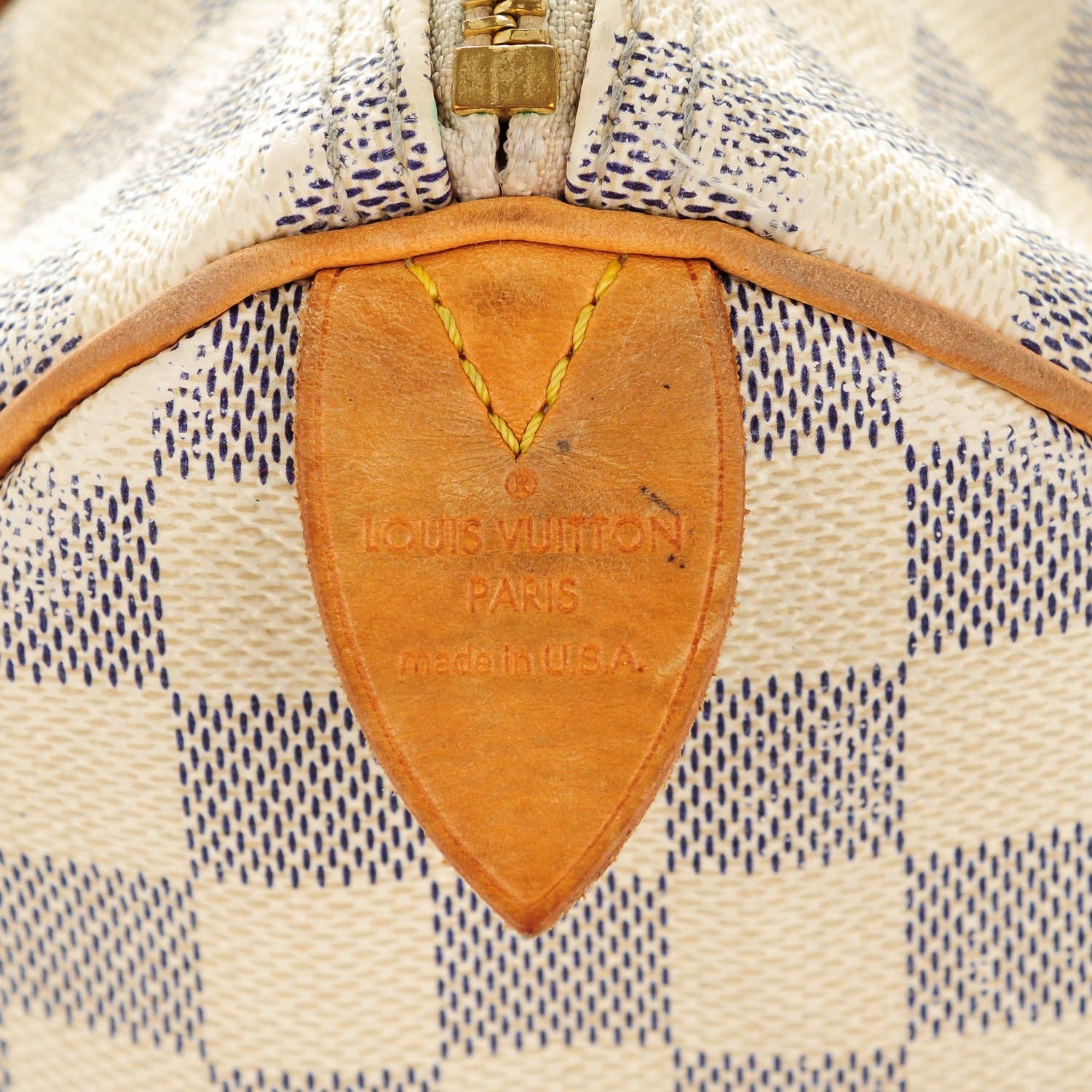 Louis Vuitton Damier Azur Speedy 30 8 of 12